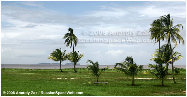 Kourou beach